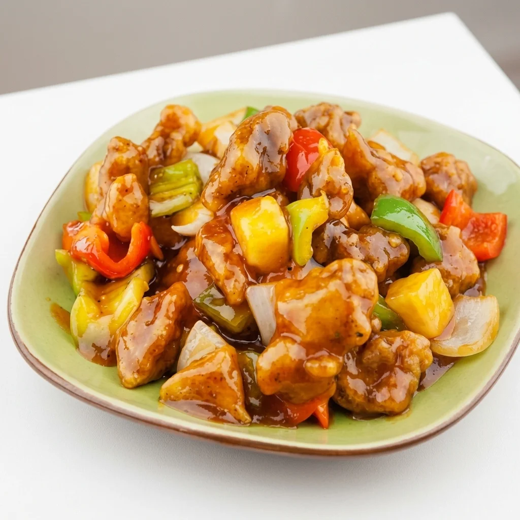 Sweet & Sour Pork at Royal Taste Chinese Cuisine in Calgary, AB